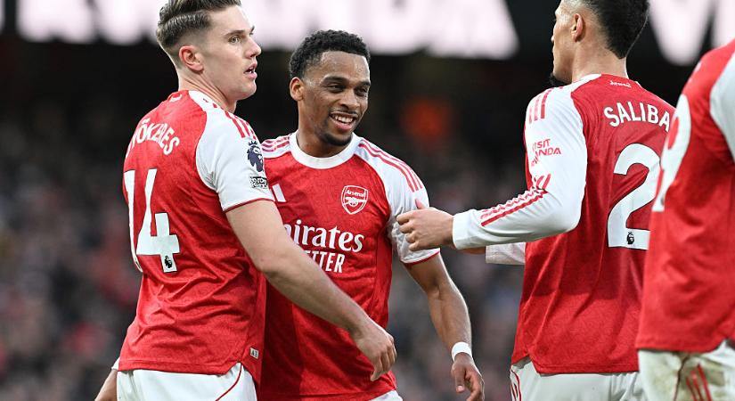 PL: Gyökeres duplázott, simán nyert odahaza a Sunderland ellen az Arsenal – videóval