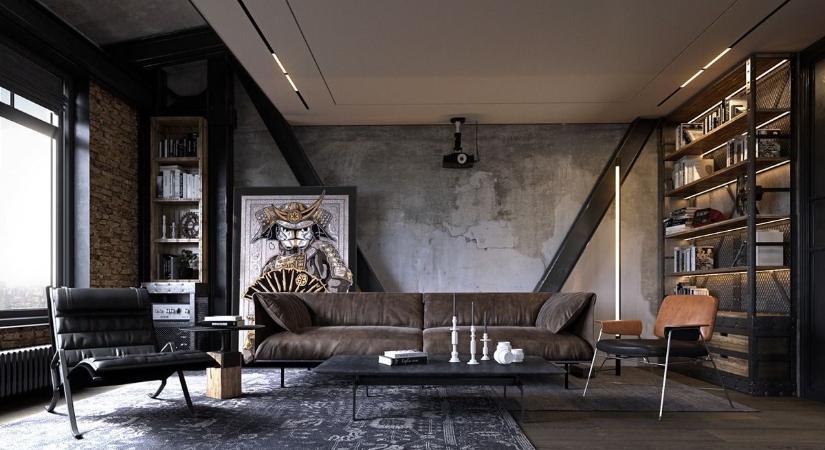 Gyár a lakásban: hódít az indusztriális stílus