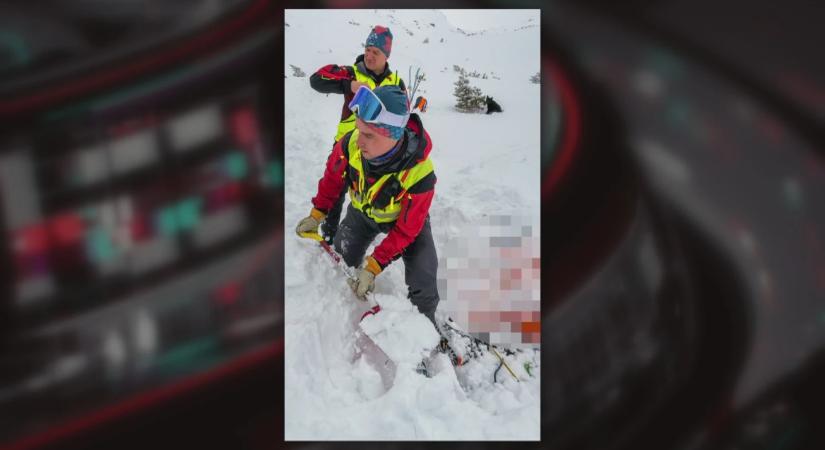 Lavina-tragédia: 400 métert zuhantak a magyar hegymászók