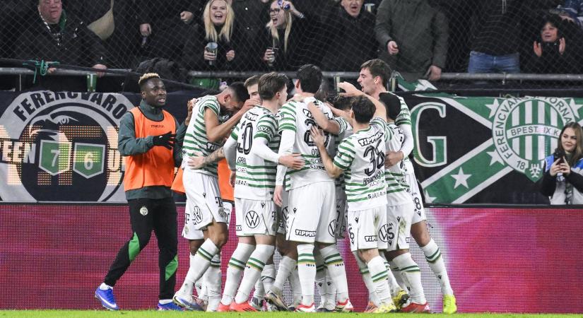 NB I: A Fradi egy félidő alatt lerendezte az Újpest elleni derbit - videó