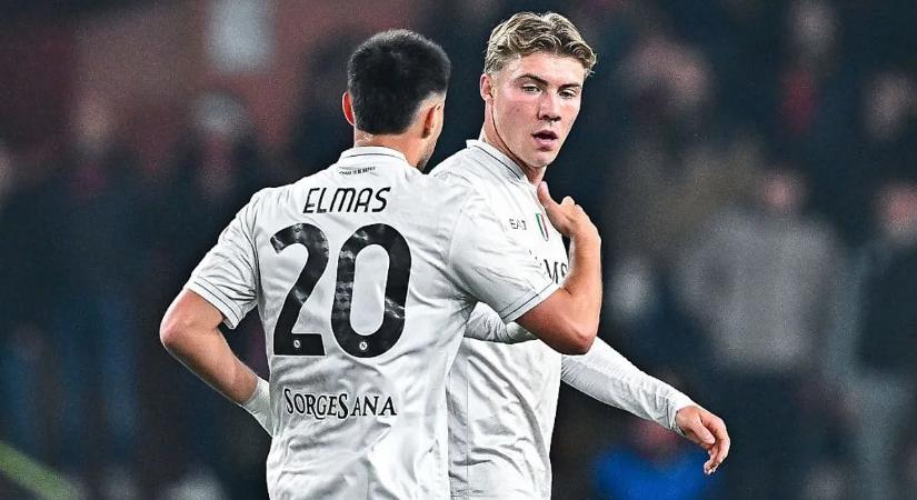 A Napoli a borzasztó kezdés után is nyert Genovában