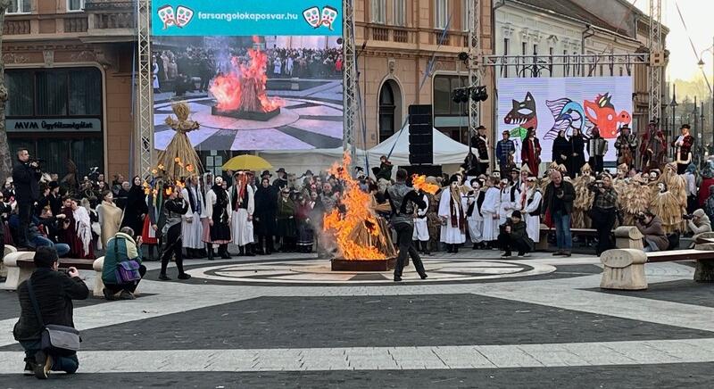 Megmutatjuk, hogyan űzték el a telet Kaposváron