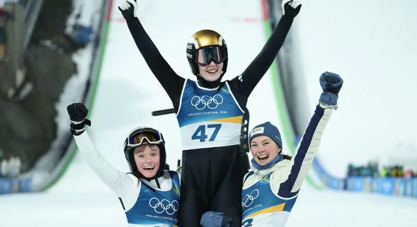 A norvég világbajnok nyerte a női síugrók aranyát az olimpián