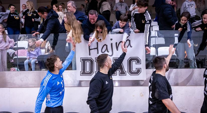 Értékes két pontot szereztek a DEAC férfi kézisei