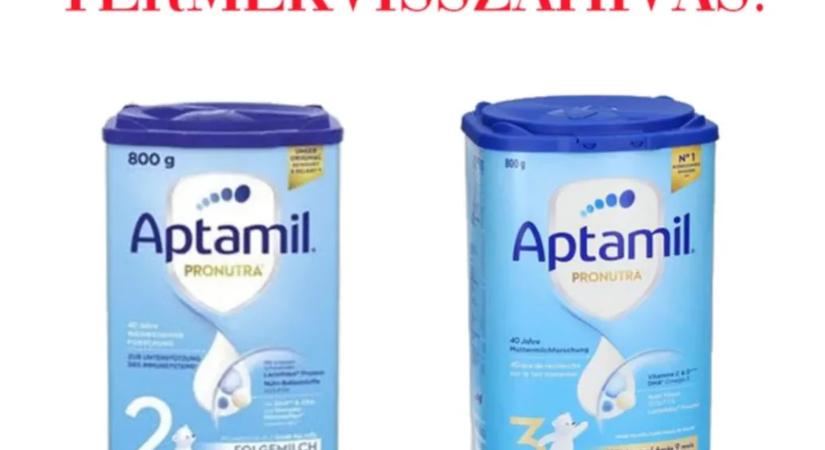 Szennyezett babatápszereket hív vissza a fogyasztóvédelem