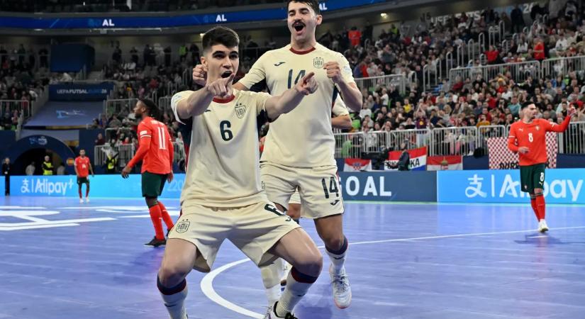 A nagy rivális letaszította Portugáliát a trónról, Spanyolország nyolcadszor futsal Európa-bajnok