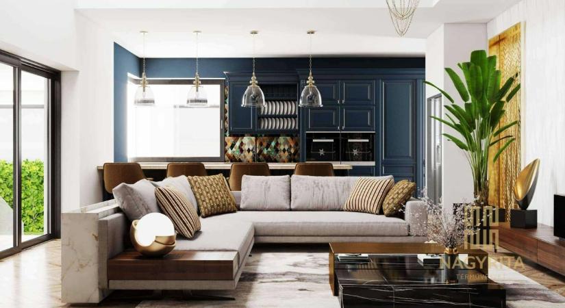 Kortárs stílusú családi ház természetes anyagokkal, újragondolt funkciókkal