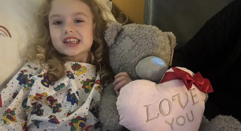 Szóhoz sem jutott a család: agyvérzés miatt került kórházba a négyéves kislány