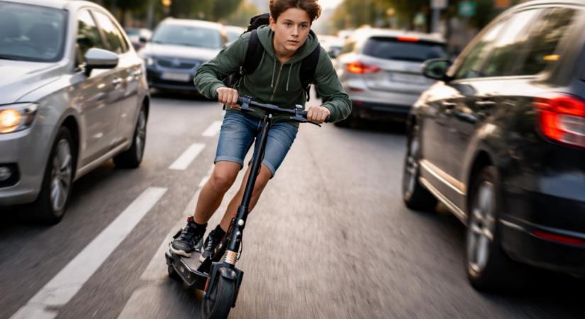 Az elektromos robogók tizenötször veszélyesebbek, mint a hagyományos motorkerékpárok