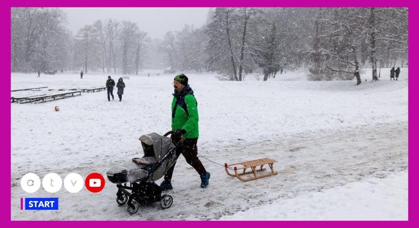 Változik a hóhelyzet, frissítették a figyelmeztetést az időjárásról