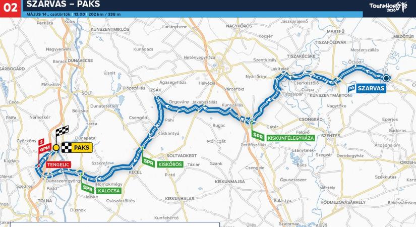 Pakson Város Napja követi a Tour de Hongrie-t