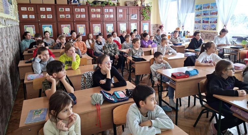 A madárvonulás titkaival ismerkedtek a gyerekek