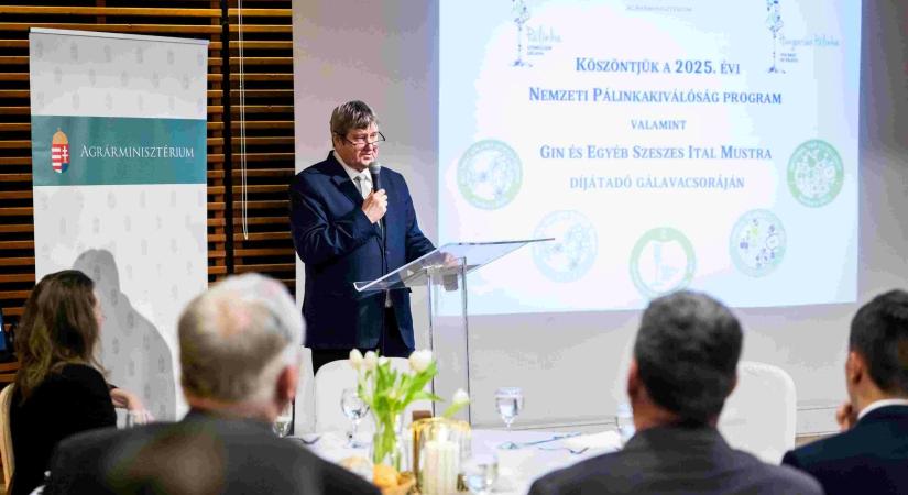 Átadták a Nemzeti Pálinkakiválóság Program 2025 díjait