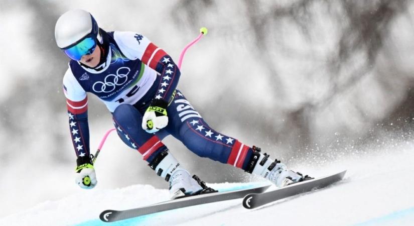 Véget ért az olimpiai álom: óriásit esett Lindsey Vonn (VIDEÓ)