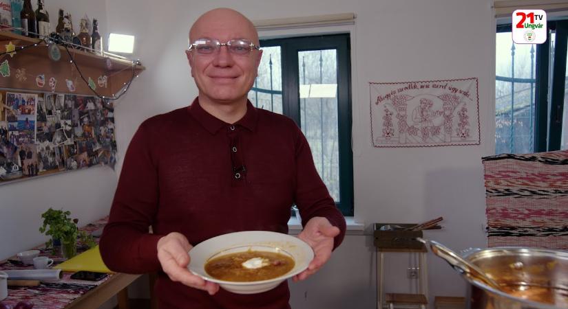 Kárpáti kulináris 216. adás – Kárpátaljai káposztás krumplileves (2026.02.08) (videó)
