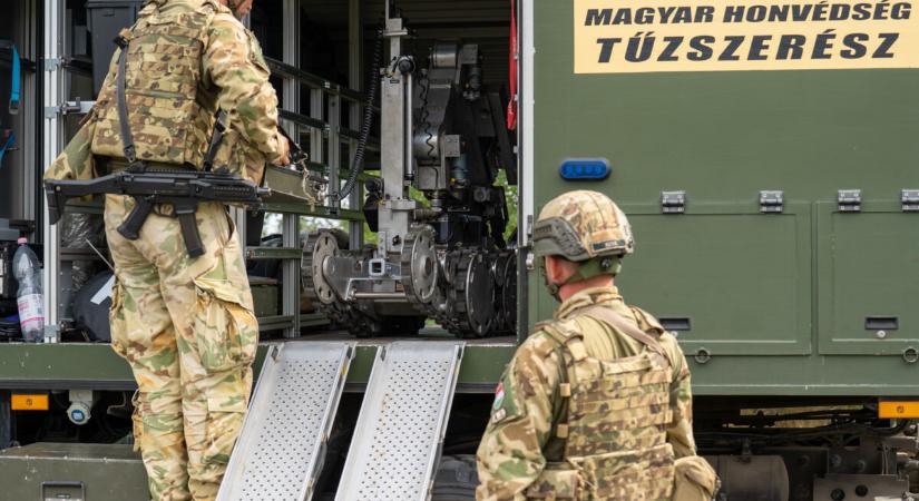 Feltételezett katonai robbanóeszközt találtak Nagymaroson