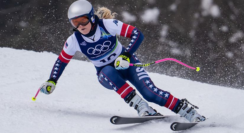 Téli olimpia: óriásit bukott Lindsey Vonn, helikopterrel kellett kórházba vinni