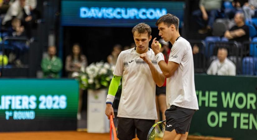 A párost is elveszítettük, ezzel eldőlt a magyar-amerikai párharc a Davis kupán