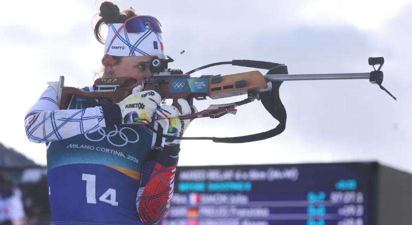 Magabiztos francia siker a sílövők vegyes váltójában