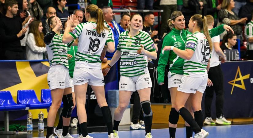 Újabb remek Fradi-győzelem a női kézilabda BL-ben