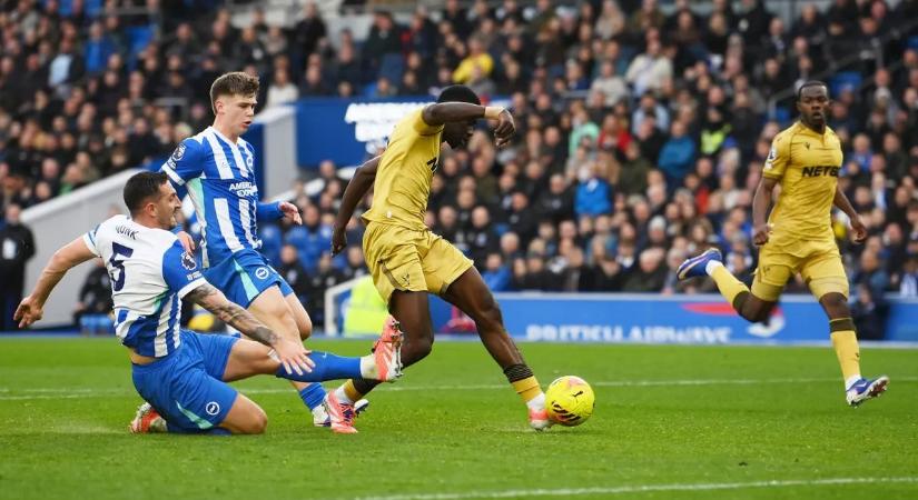 Milner csúcsbeállítása még odébb van, a Crystal Palace megszakította rossz sorozatát a Premier League-ben