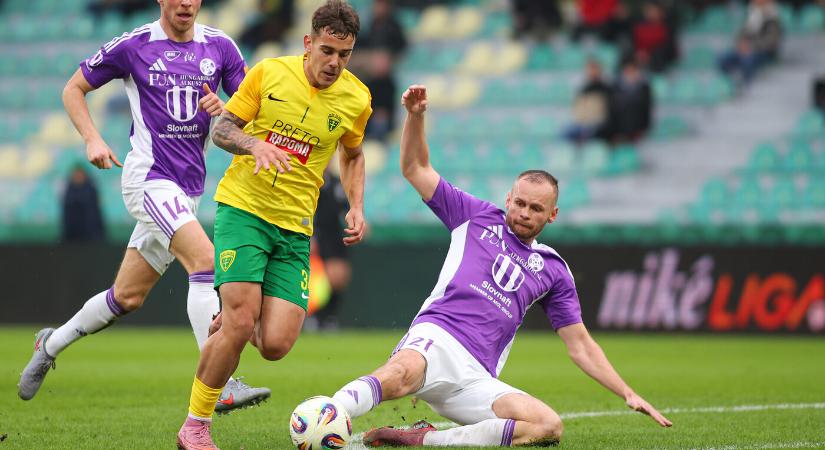 Nem borult a papírforma, a komáromi KFC pont nélkül távozott Zsolnáról