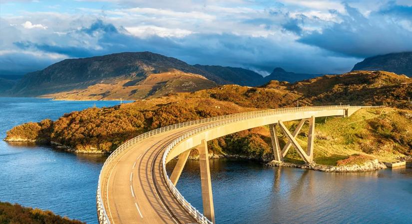 Királyi ötletből világsiker, a káprázatos skót 66-os út