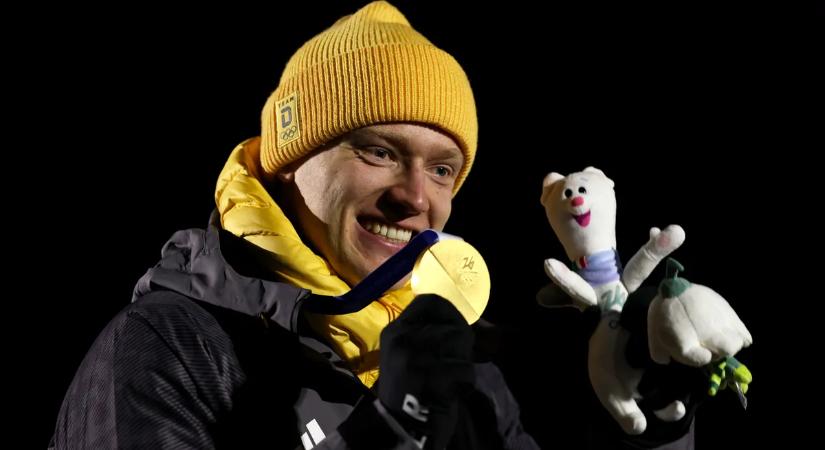 Téli olimpia: Langenhan négy pályacsúccsal lett a férfi szánkósok bajnoka