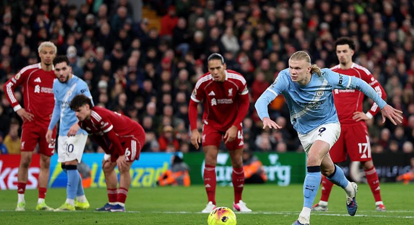 PL: őrületes hajrával, Szoboszlai góllal és kiállítással győzte le a Manchester City a Liverpoolt – videóval