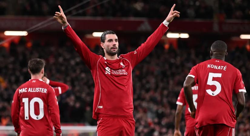 Szoboszlai-szabadrúgásgól és -kiállítás, fordított és nyert a Man. City az Anfielden