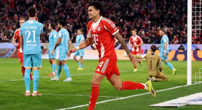 Kane-dupla, Díaz-tripla: kiütötte a Bayern a Hoffenheimet