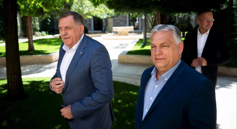 Bosznia-Hercegovina tudta nélkül nyitott irodát a TEK a boszniai szerbeknél, ahol Orbán haverja még mindig a kiváláson ügyködik