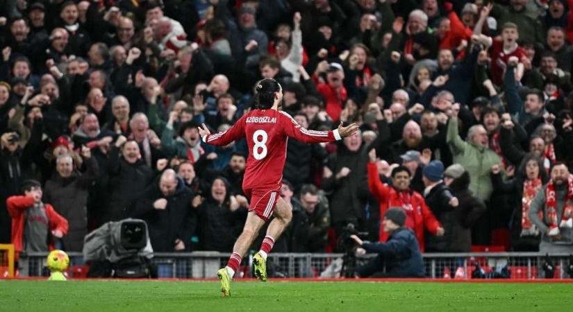 Róla beszél most a világ: itt nézheti meg Szoboszlai világklasszis gólját a Manchester City ellen! (VIDEÓ)