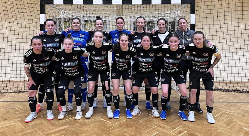 Magyar Kupa: kettős győzelemmel jutottak az elődöntőbe a DEAC női futsalosai