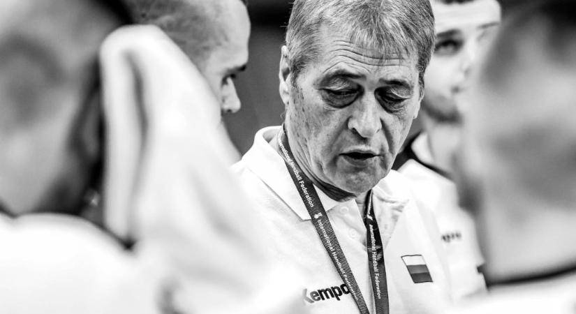 Egy hónapja még a válogatott kispadján ült, vasárnap súlyos betegségben meghalt a kézilabdaedző