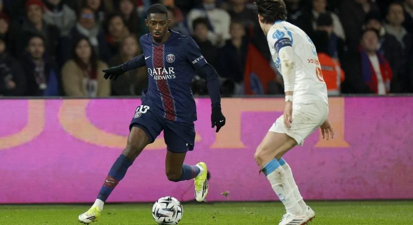 Ötöt számolt a PSG a Marseille-re a francia klasszikuson