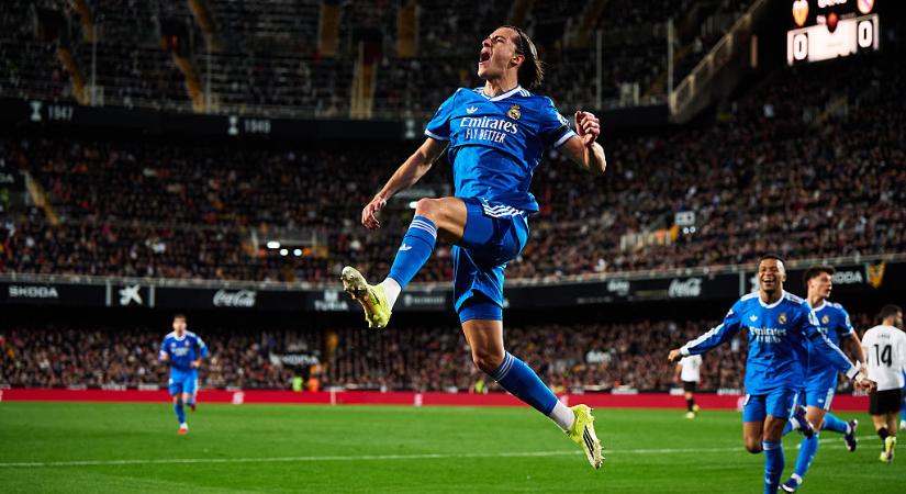 La Liga: a Valencia otthonában is nyert a Real Madrid – videóval