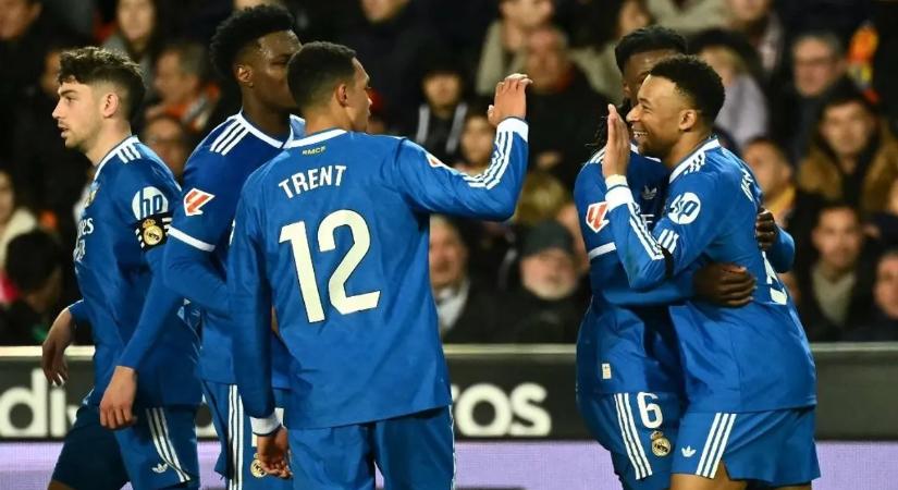 Mbappé megint gólt lőtt, a Real Madrid hozta a kötelezőt