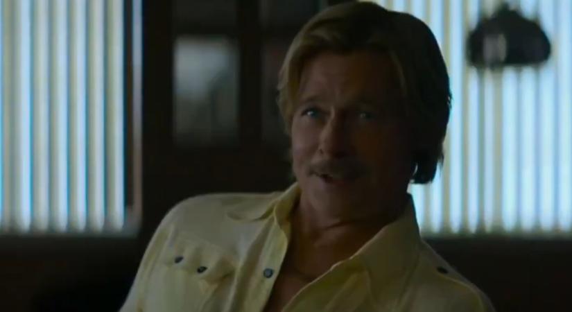 Egy előzetessel mutatkozott be Brad Pitt filmje, amiben a Volt egyszer egy... Hollywood kaszkadőrjét fogja ismét eljátszani