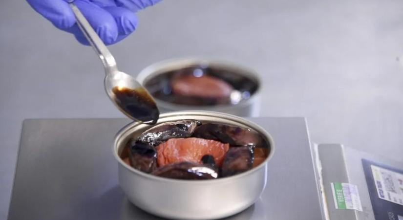 Döbbenetes dolgot találtak a lazacos konzervekben