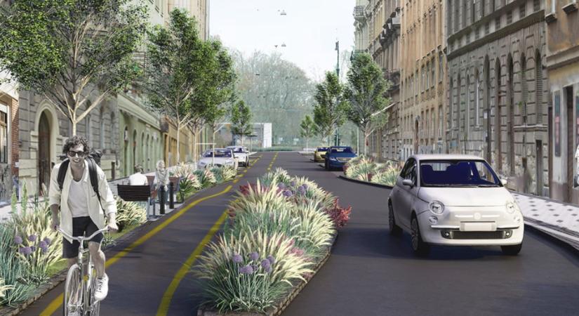 Forgalmas pesti utcában fogják lassítani az autósokat