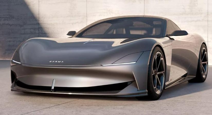 Szilárdtest-aksival és rejtett lámpákkal támad a legújabb látványos sportkocsi