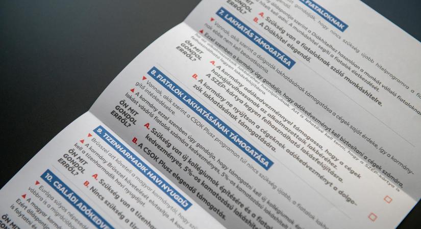 Tizenöt év alatt 119 milliárd forintot költött nemzeti konzultációkra az Orbán-kormány