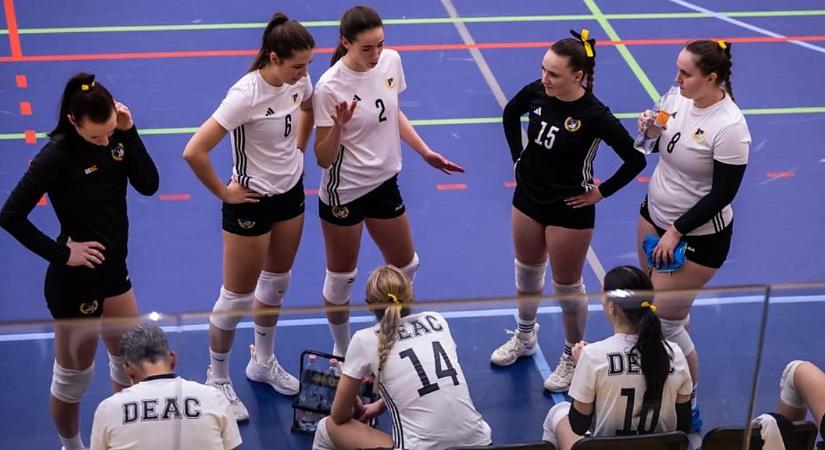 Női röplabda: ezúttal sem bírtak a Szolnokkal a DEAC játékosai