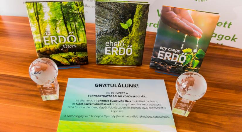 Dupla díjat nyert az „Erdő a köbön” projekt