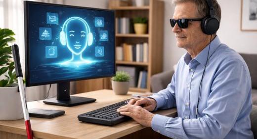 Egy vak ember és az AI: tanulhatok, megismerhetek jó dolgokat, szebbé teszi az életemet