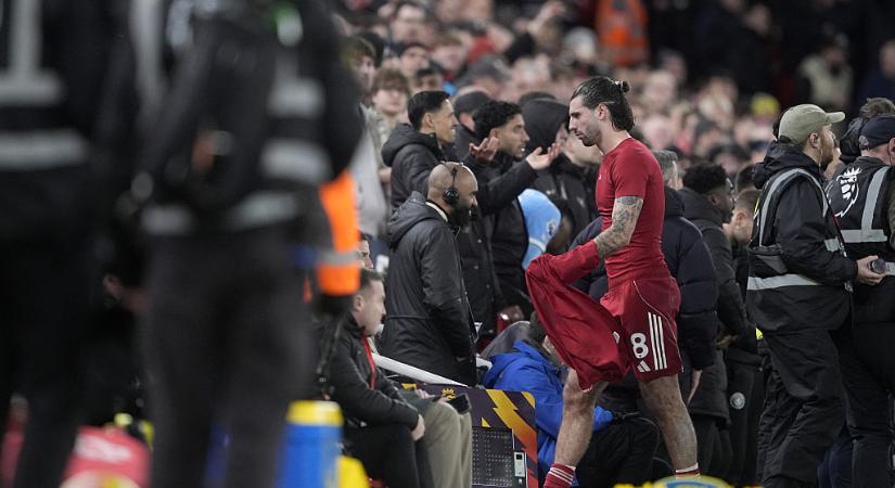 Nagy egyetértés az edzők közt: Slot és Guardiola szerint sem kellett volna kiállítani Szoboszlait