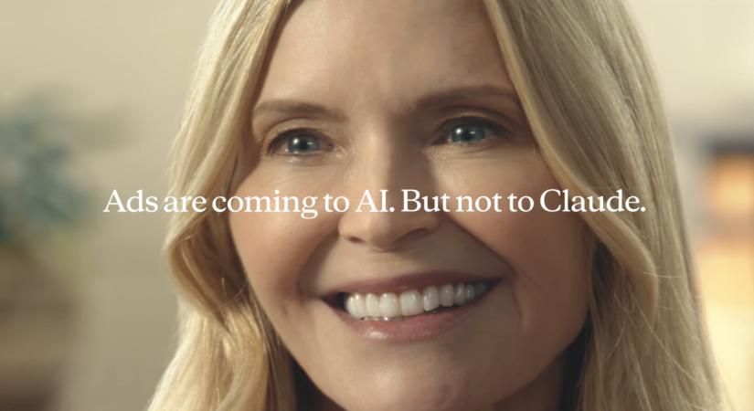 Anthropic: Érkeznek a reklámok az MI-be, de nem a Claude-ba