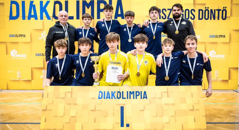 Győri iskola lett az ország legjobbja futsalban