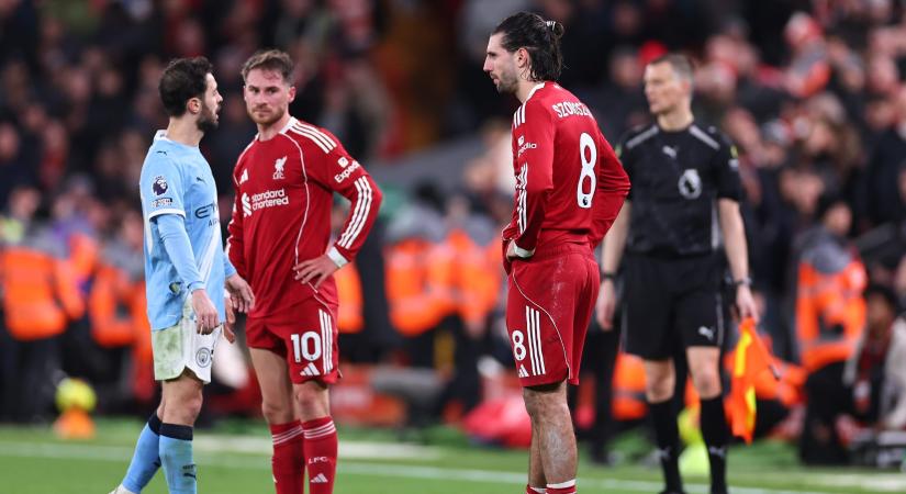 Kiderült, hány meccsre tiltották el Szoboszlait a City elleni kiállítása után